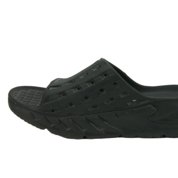 HOKA ORA RECOVERY BLACK SLIDES MENS US 9 main image 8